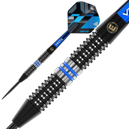 Šípky steel Winmau Galactics 26g, 90% wolfram