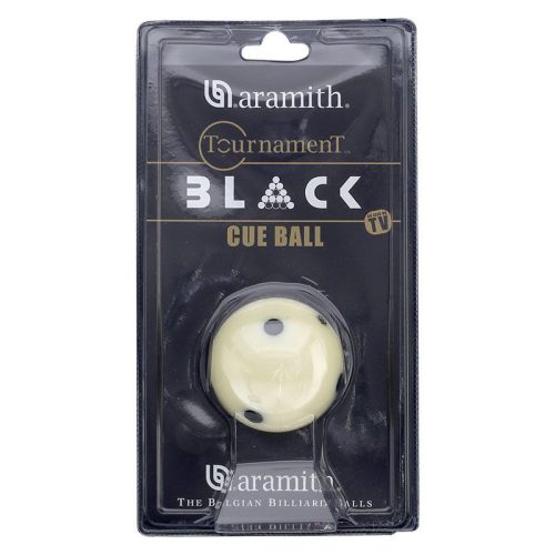 Prémiová biela guľa Aramith 57,2 mm pre pool biliardovú sadu Tournament Black