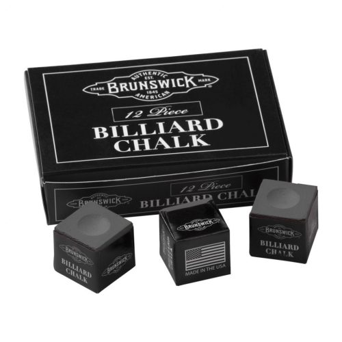 Biliardová krieda Brunswick Charcoal 1 ks, bridlicovo sivá