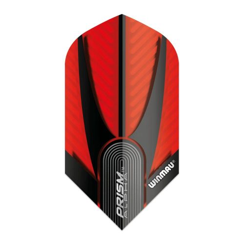 Letky na šípky Winmau Alpha Slim Airflow červené