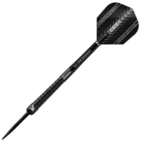 Sada steel šípok Harrows Supergrip Black Edition 22g, 90% wolfram