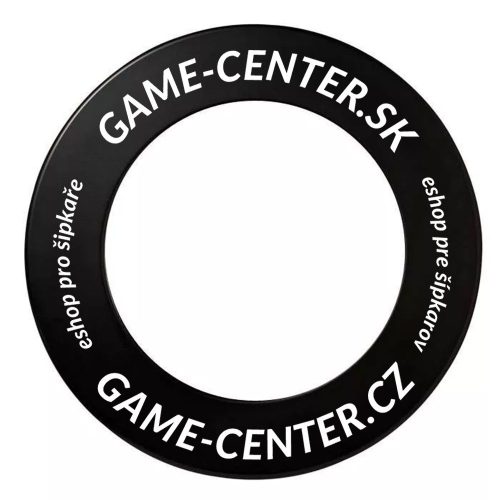 Kvalitná ochrana k terčom Game-Center s logom, matná čierna