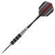 Sada steel šípok Harrows Black Jack K 22g, Inox