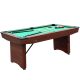 Pool biliardový stôl Buffalo Challenger II., 6ft hnedý