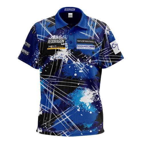 Turnajový dres Red Dragon Luke Humphries WC Tour Polo, veľkosť S